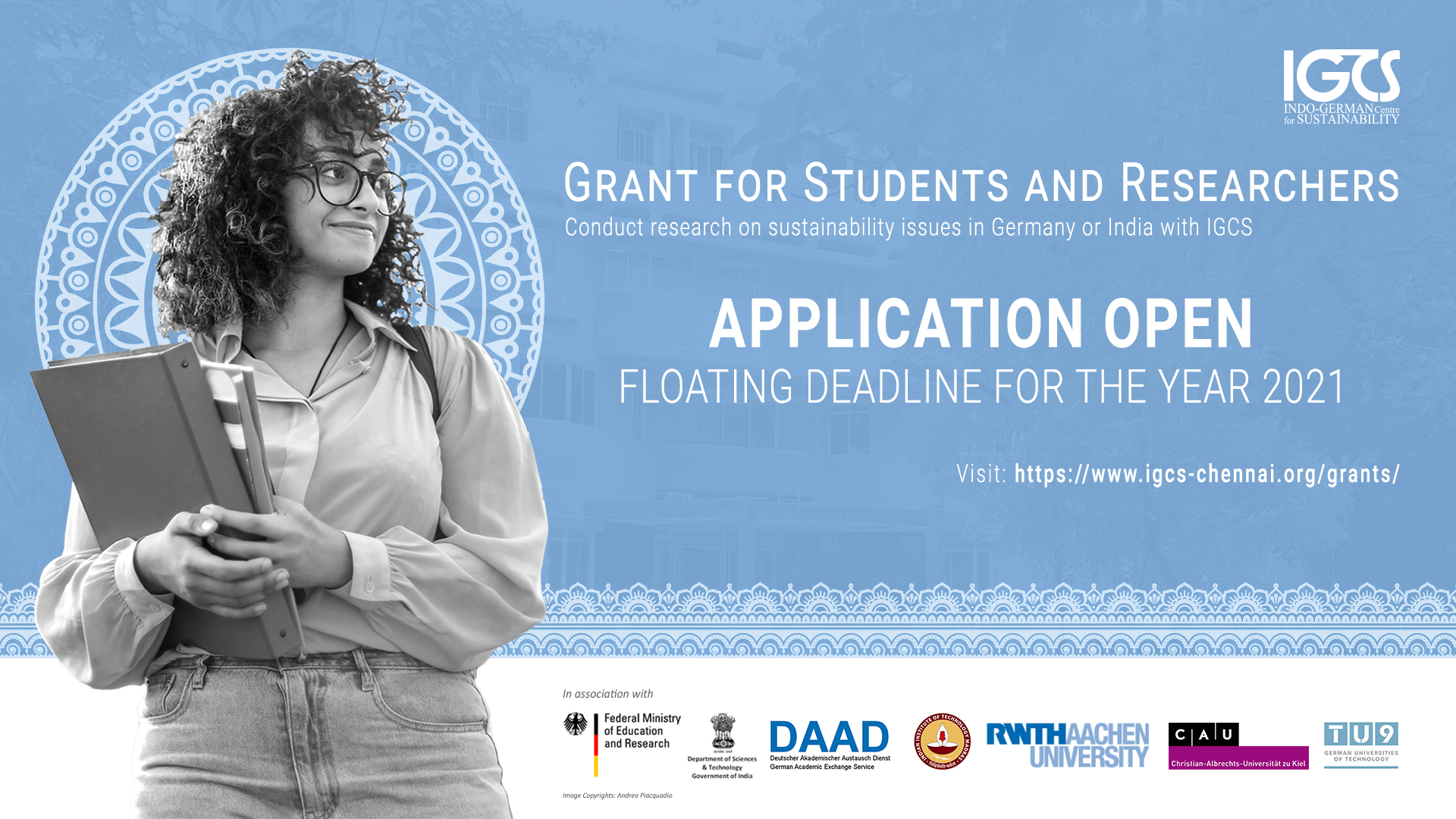 IGCS Student Grant 2021 Announcement