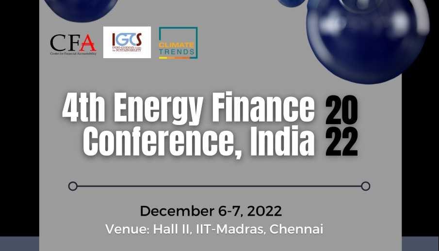 Energy Finance Conference India- 2022 in IITM